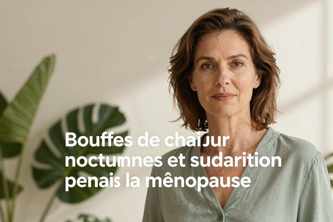 Bouffées de chaleur nocturnes et sudation pendant la ménopause : causes, symptômes et solutions