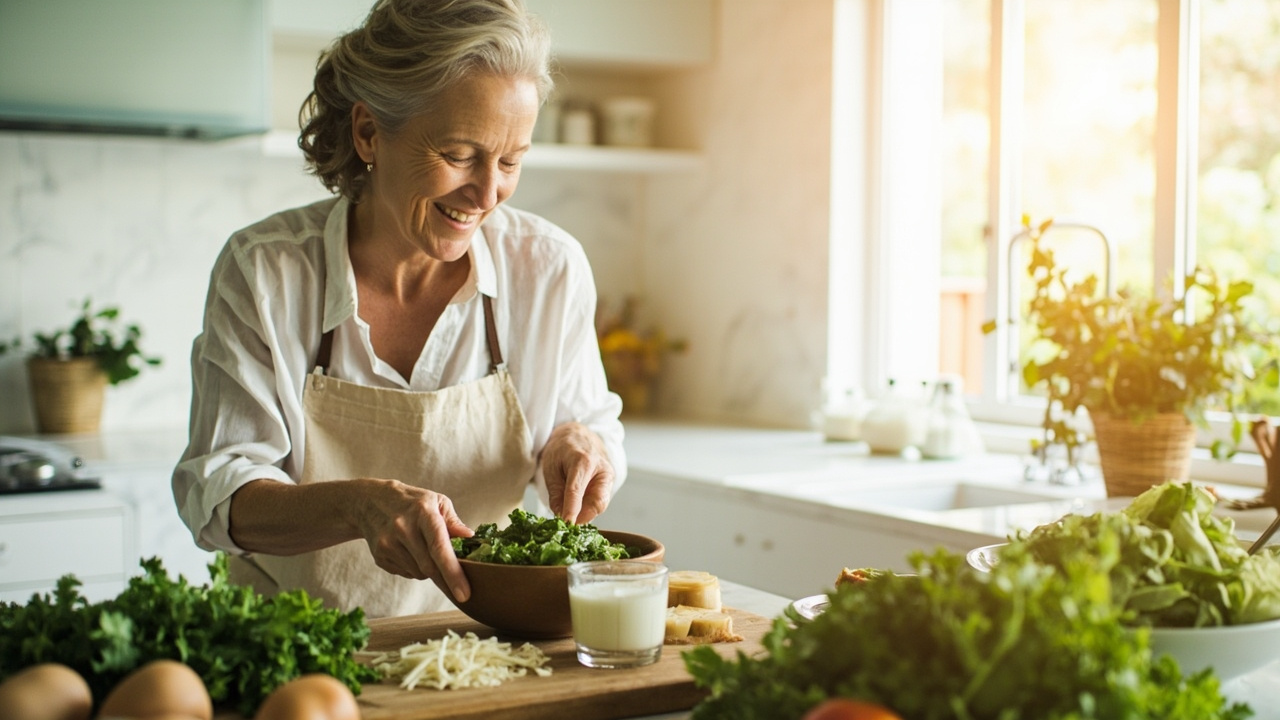 Calcium et ménopause : guide complet pour préserver vos os après 45 ans