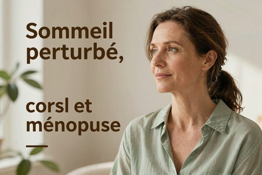 Sommeil perturbé, cortisol et ménopause : comprendre les nuits blanches