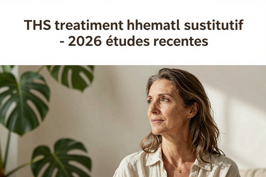 THS traitement hormonal sustitutif 2026 études recentes
