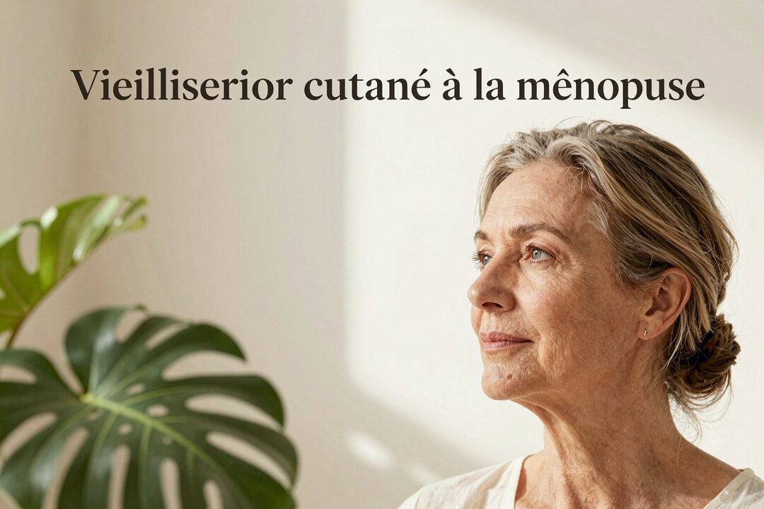 Vieillissement cutané à la ménopause : rides, perte d’élasticité et solutions