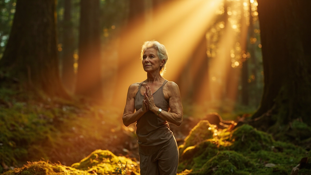 Yoga et Ménopause : 8 Postures Incontournables pour Traverser Cette Période