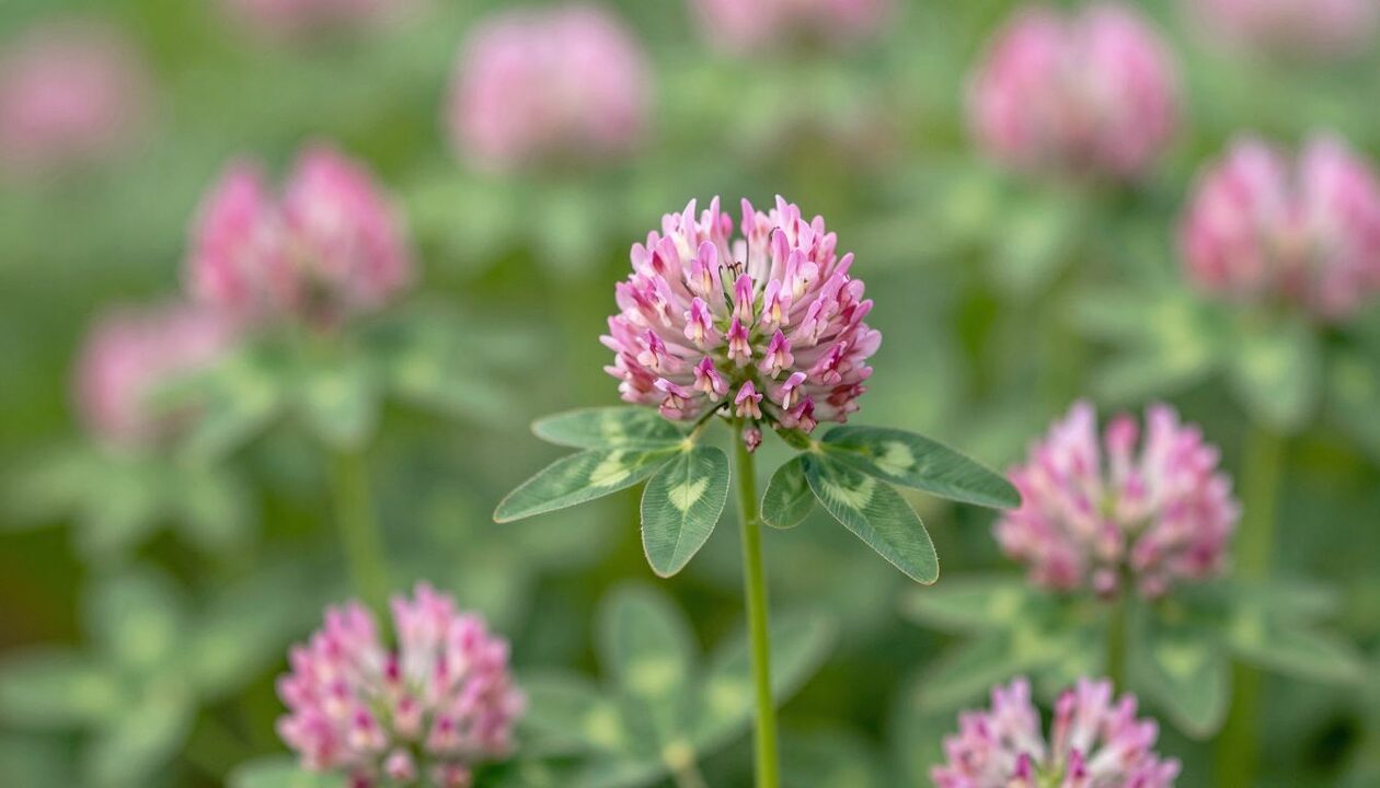 Trefle rouge menopause - isoflavones phytoestrogenes